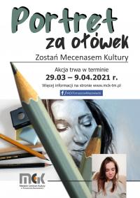 „Zostań mecenasem kultury – Portret za ołówek”